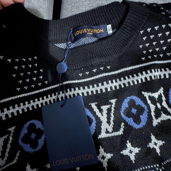 Louis Vuitton - Jacquard Pullover | Luxury Designer - Picture 3 of 6